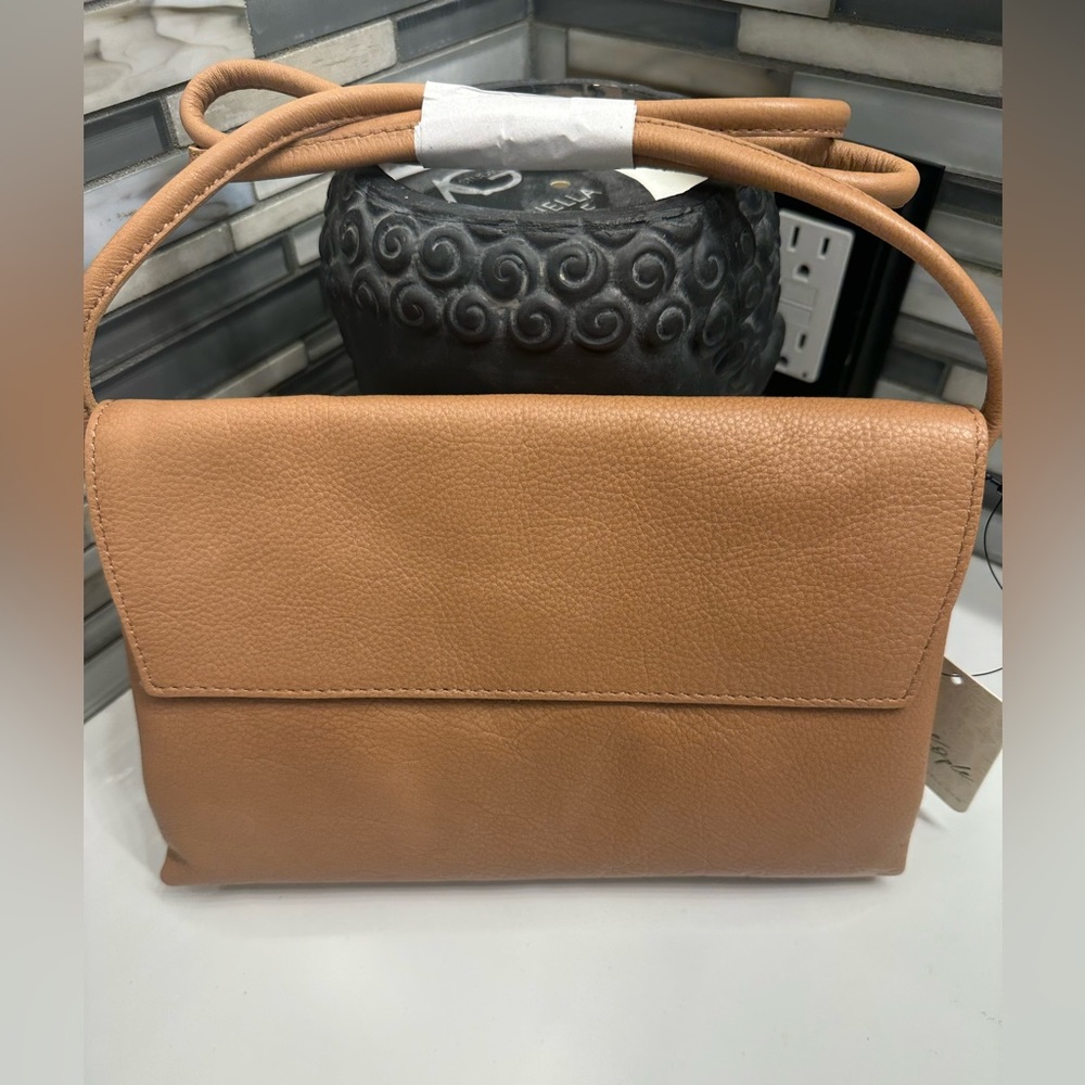 Free People Tan Crossbody Bag